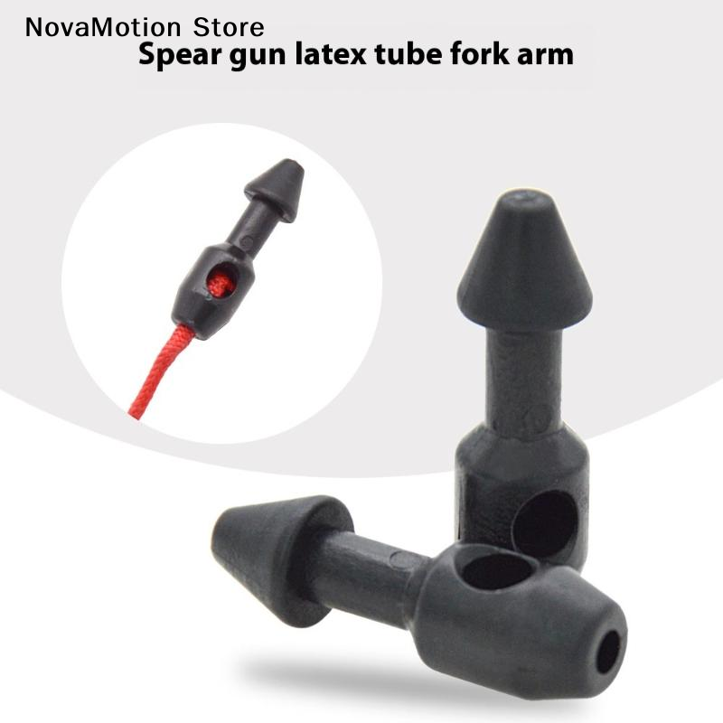 Speargun Rubber Band - [NM]2 stuks rubberen inzetstukken voor speervissen,