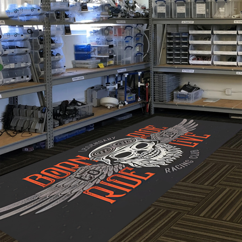 VIKAMA Born To Ride Skull Wing - Aqua Sports Club recensie en prijs